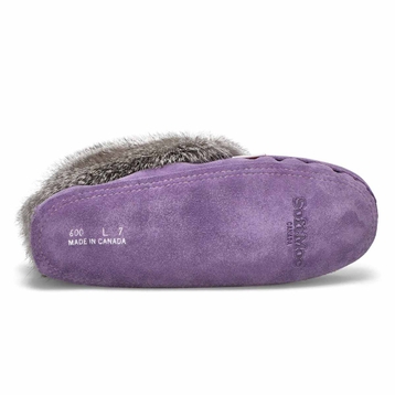 SoftMocs fourrure/lapin SF600 lavande, femmes