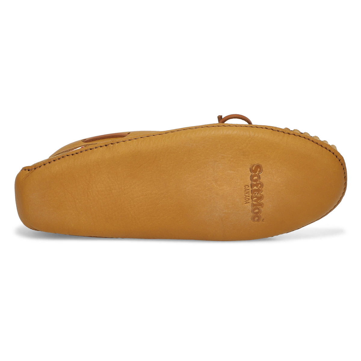 Men's SF78 Suede/Leather Memory Foam SoftMocs - Dark Tan