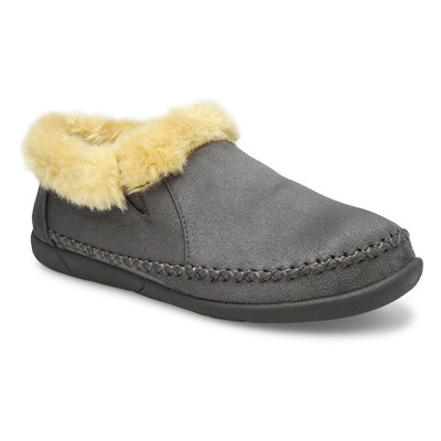 Lds Shae Slip On Bootie- Charcoal