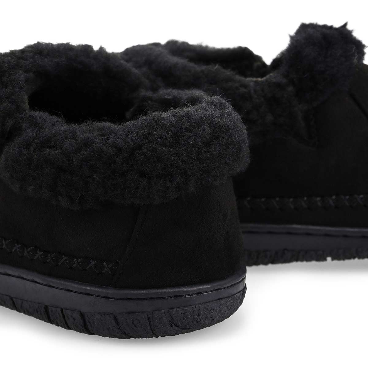 Women's Shae II Open Back Slipper - Black