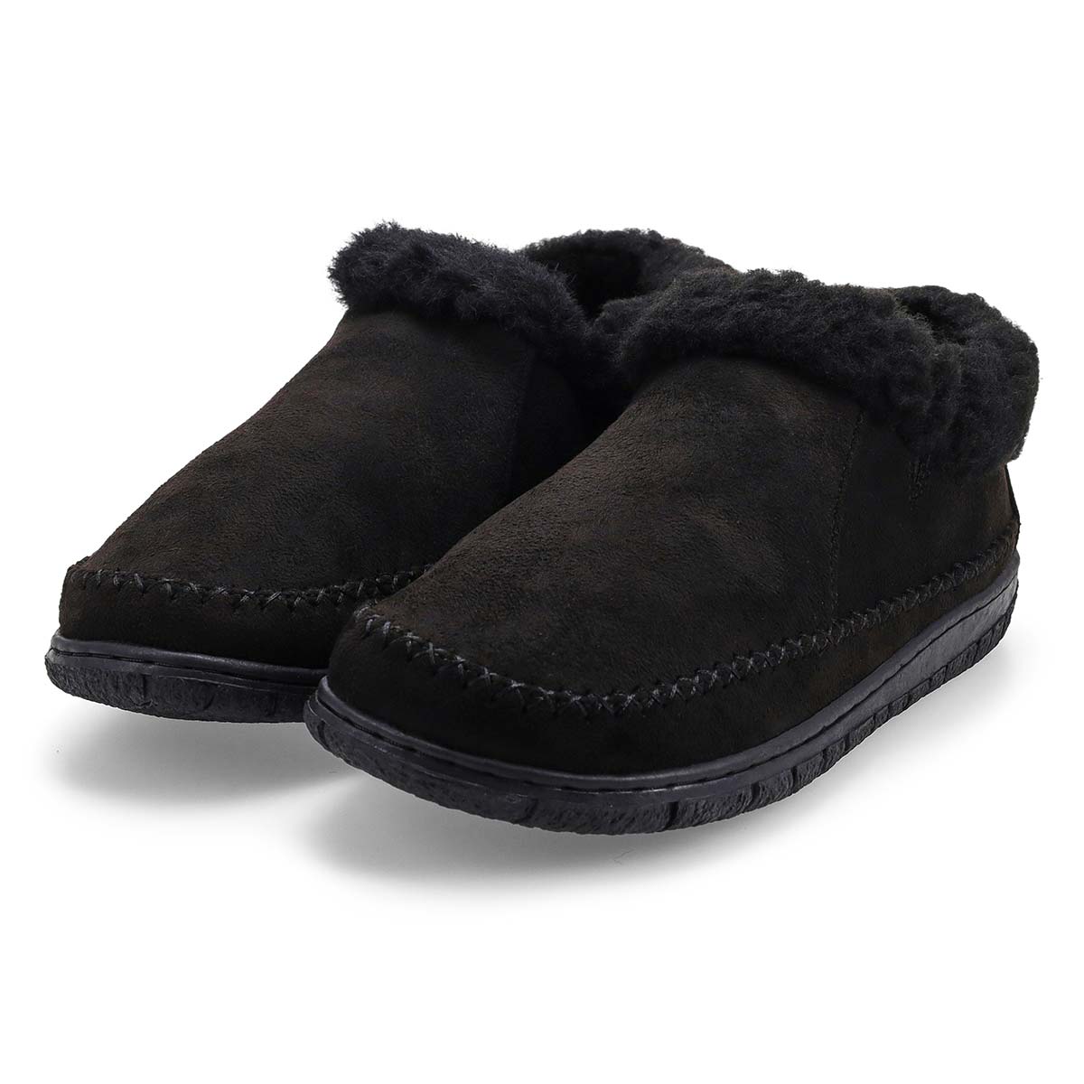 Women's Shae II Open Back Slipper - Black
