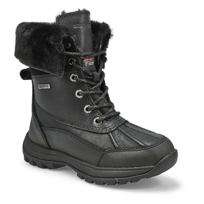 Lds Shakira 4 Waterproof Foldover Cuff Boot - Black