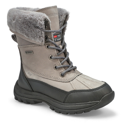 Lds Shakira 4 Waterproof Foldover Cuff Boot - Grey