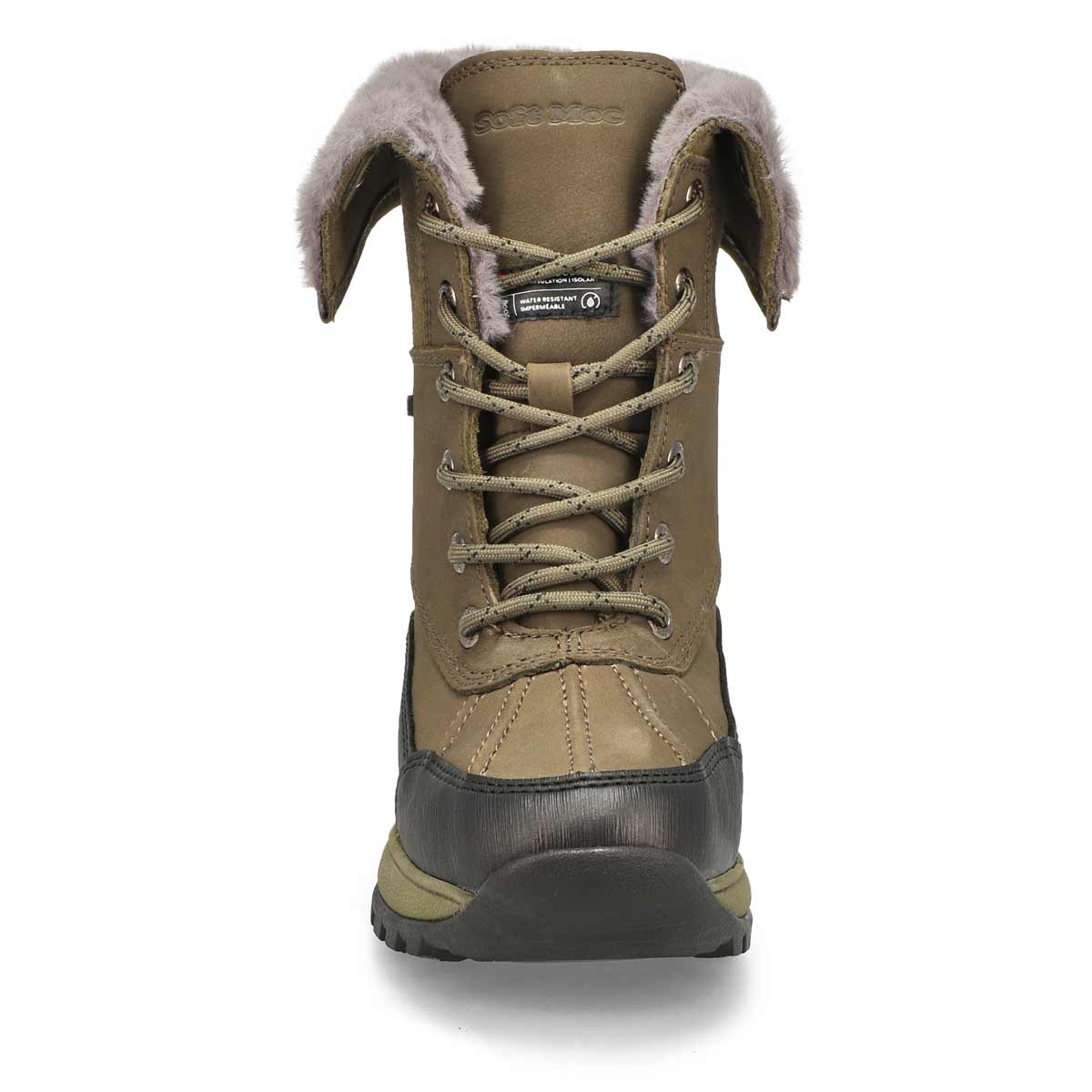 Botte imperméable SHAKIRA 4, olive, femmes