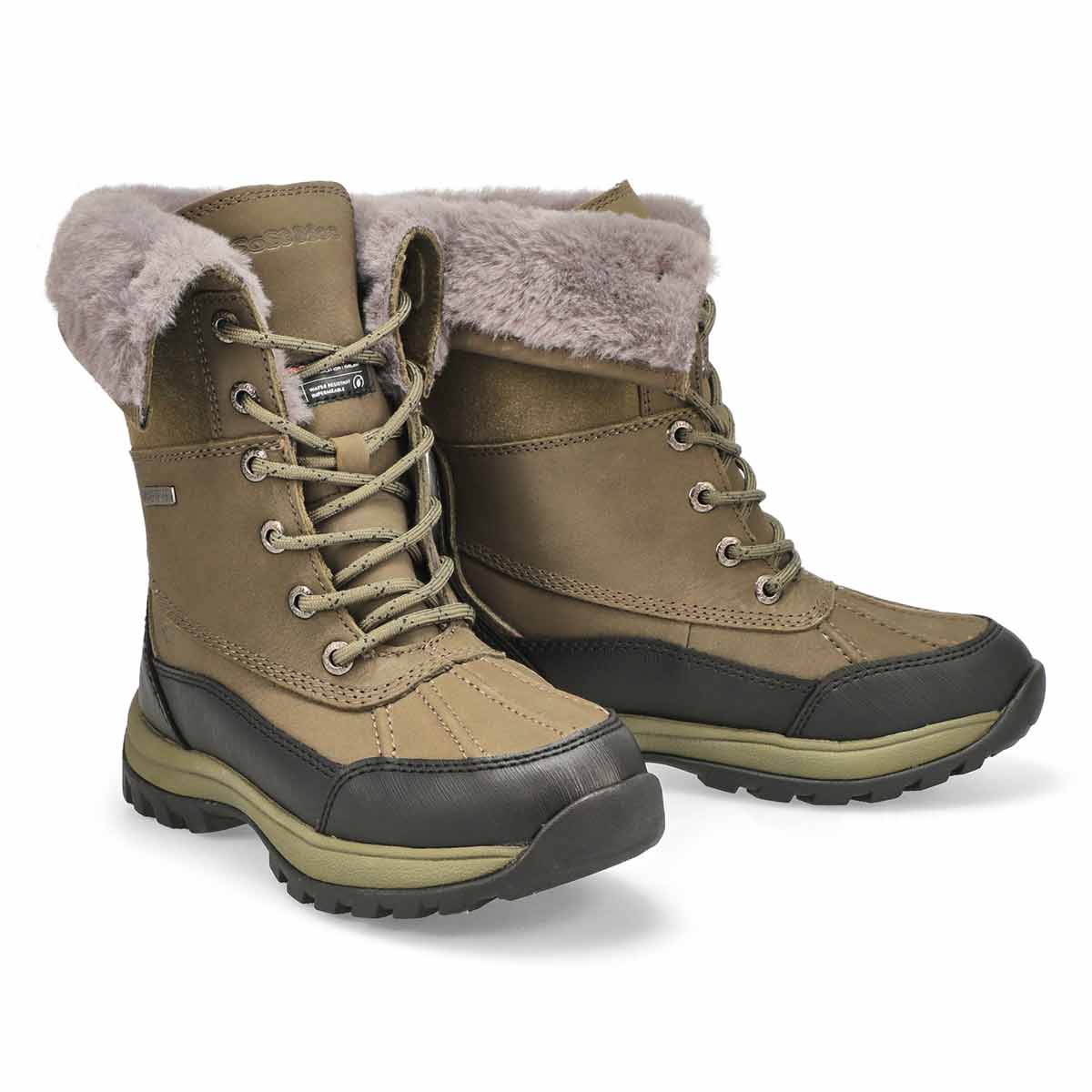 Botte imperméable SHAKIRA 4, olive, femmes