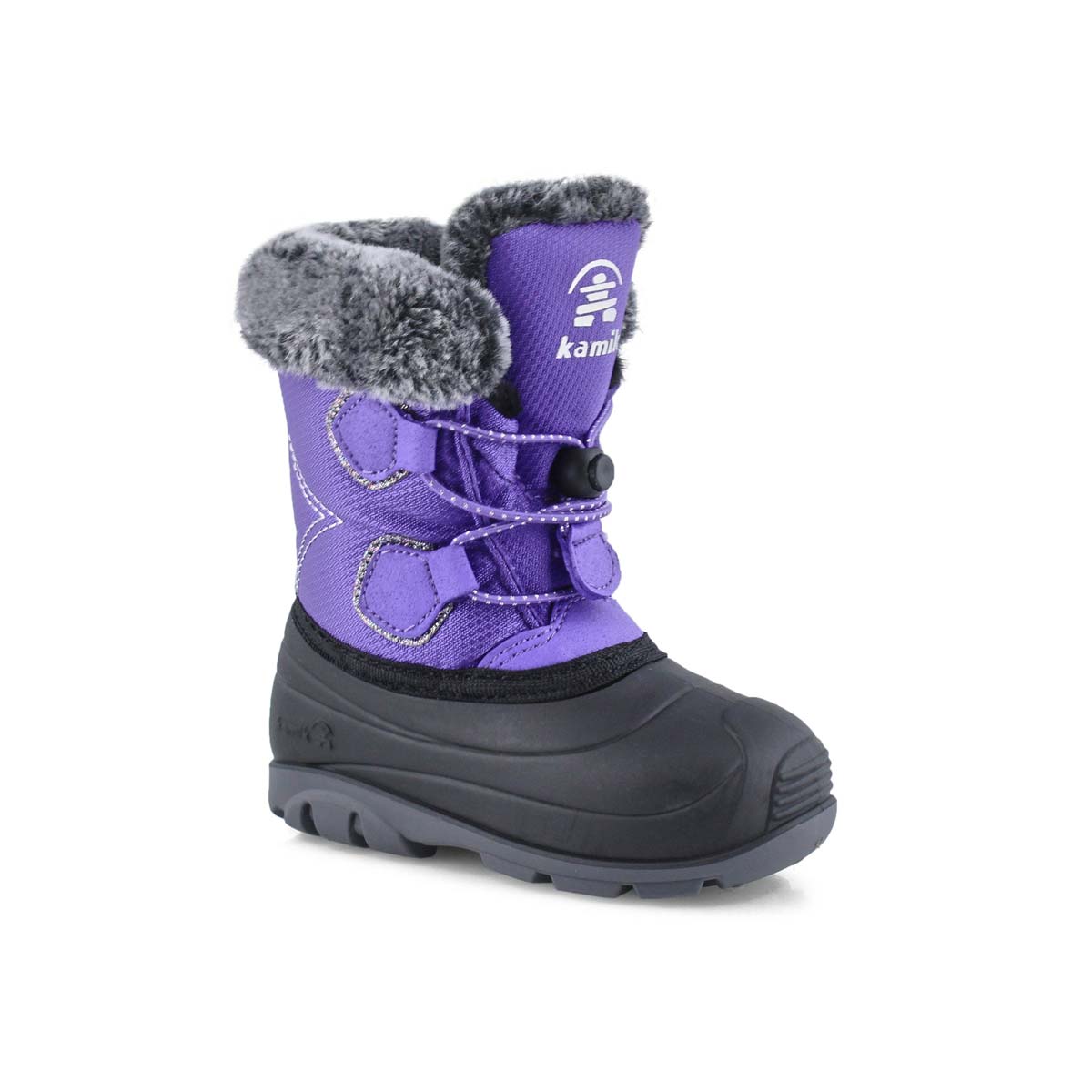 bottes avec crampons intégrés