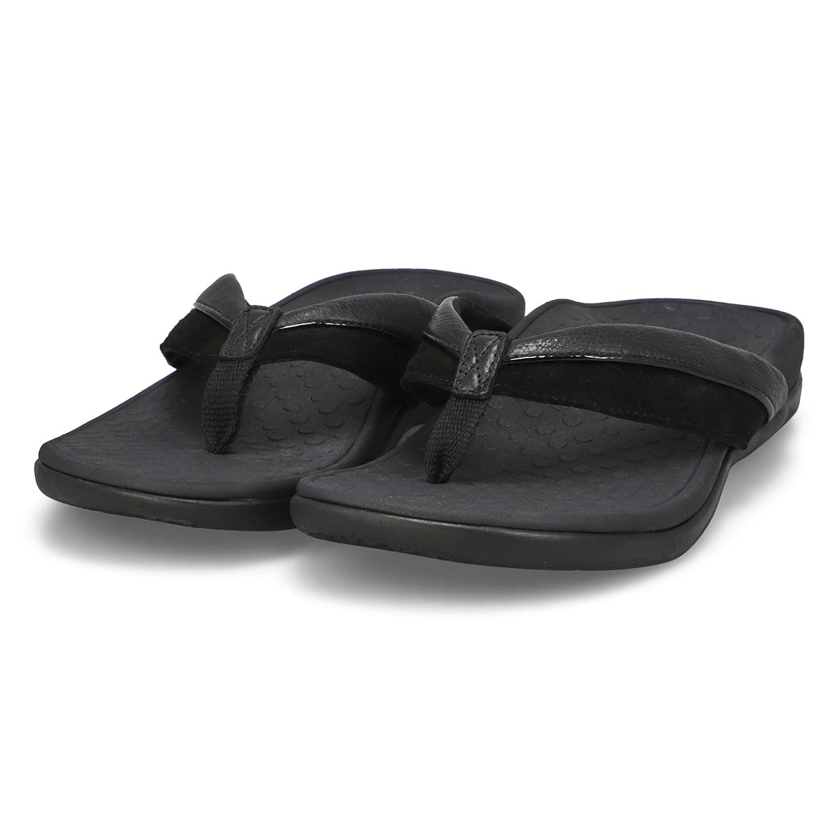 Women's Shore Casual Thong Sandal - Black