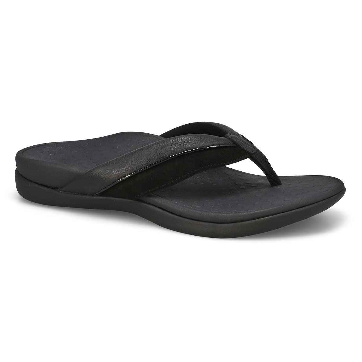 Women's Shore Casual Thong Sandal - Black