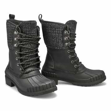 Botte d'hiver imperméable SIENNA 2, noir, femmes