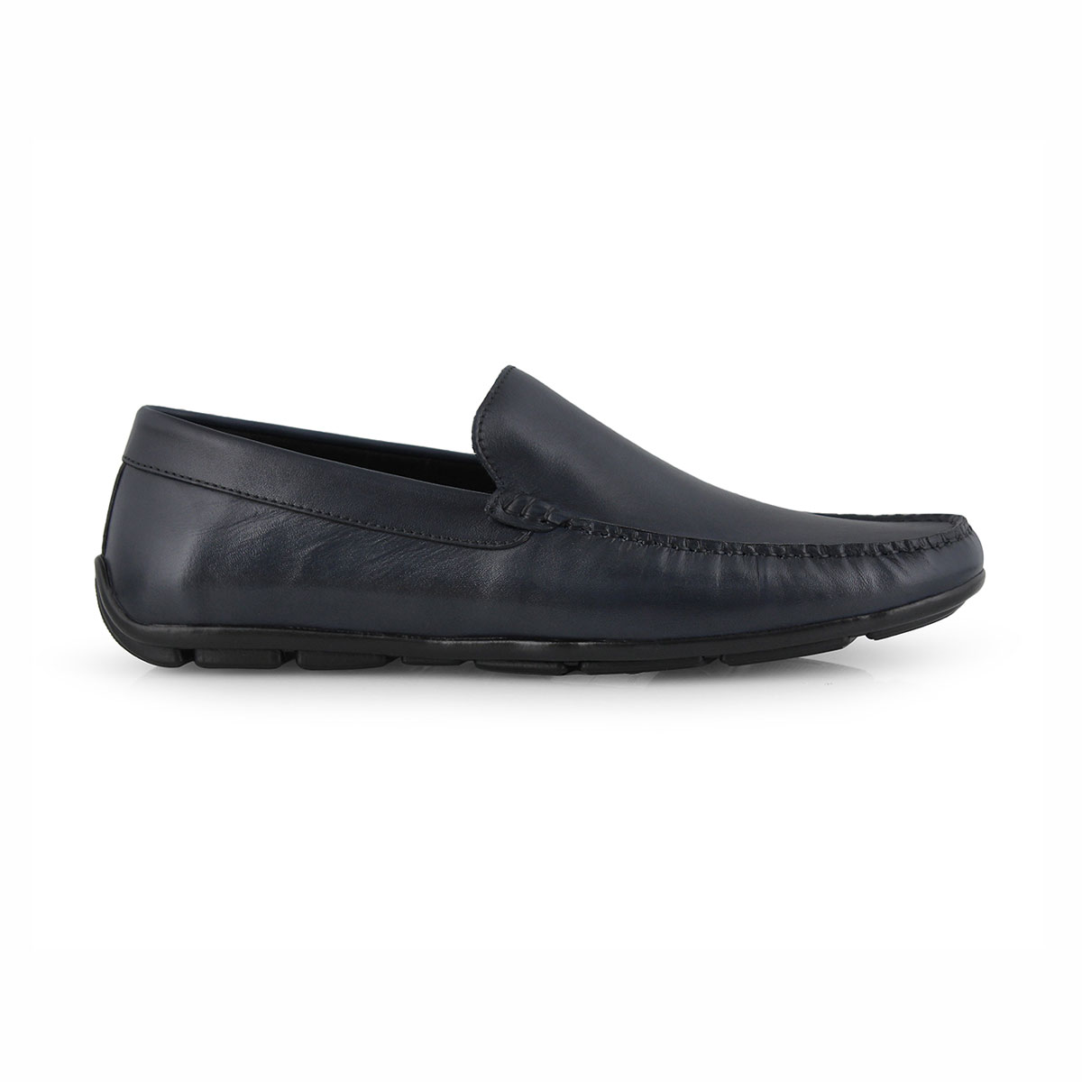 SoftMoc Men's SIRAJ navy slip on dress shoes | SoftMoc.com