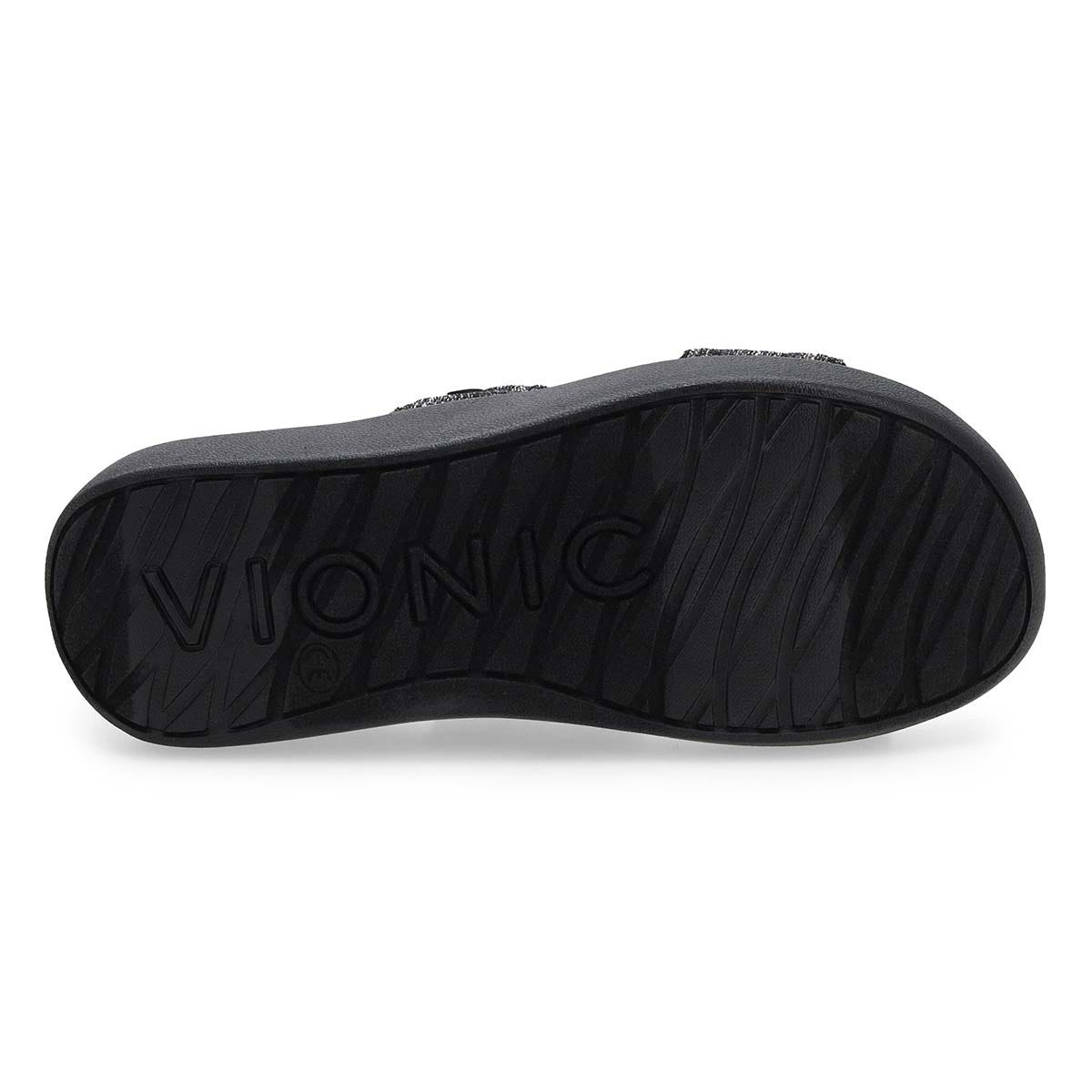 Sandale dcontracte  2 brides SKY, noir, femmes