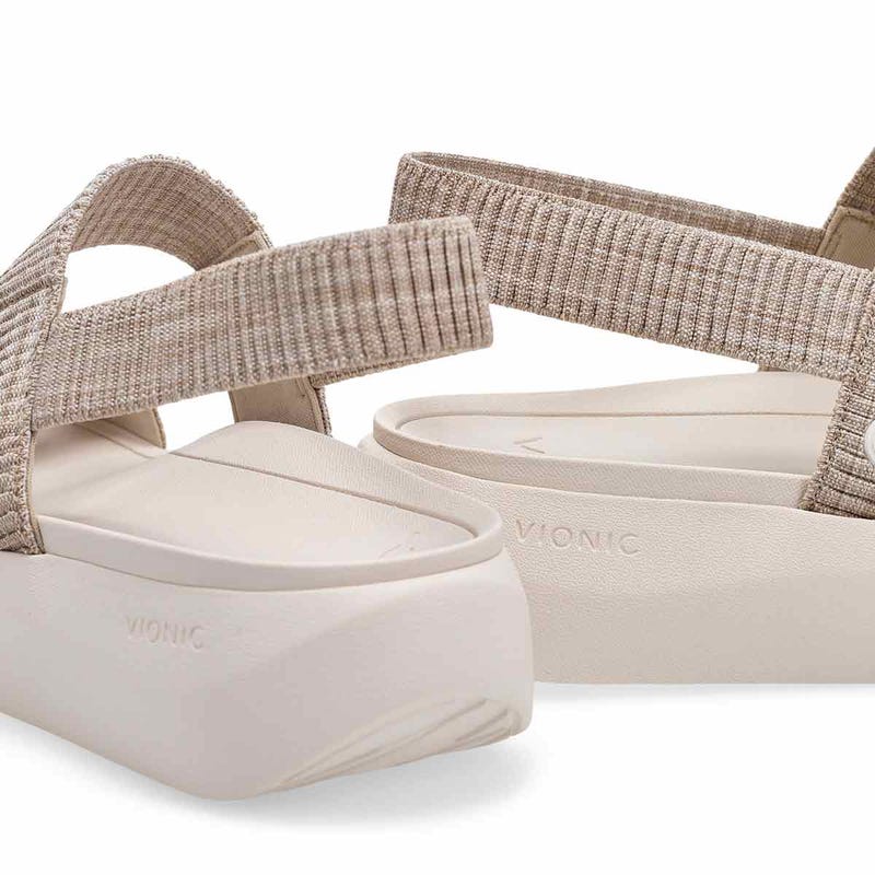 Women's Sky Two Strap Casual Sandal - Black