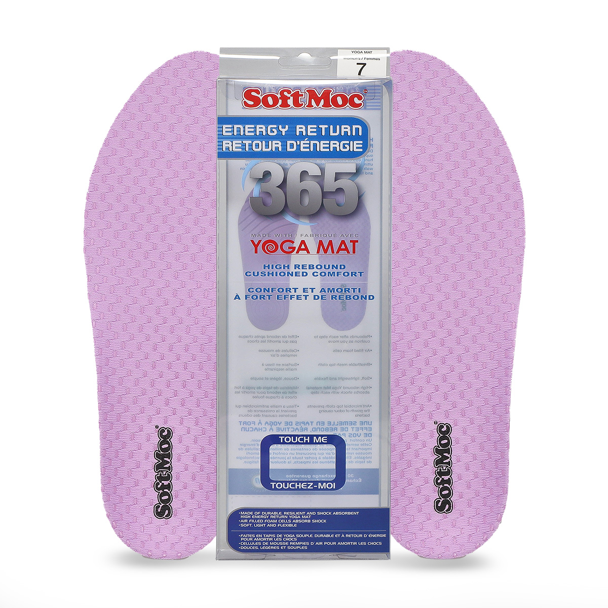 Semelle ENERGY RETURN YOGA MAT, femmes