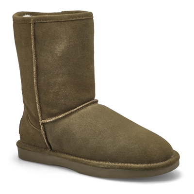 Lds Smocs 5 Mid Suede Boot - Birch