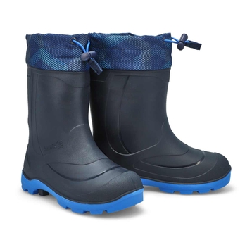 Botte d'hiver imp. SNOBUSTER 2, marine, enfant