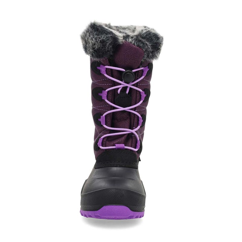 Girls'  Snowangel Winter Boot - Black/Purple