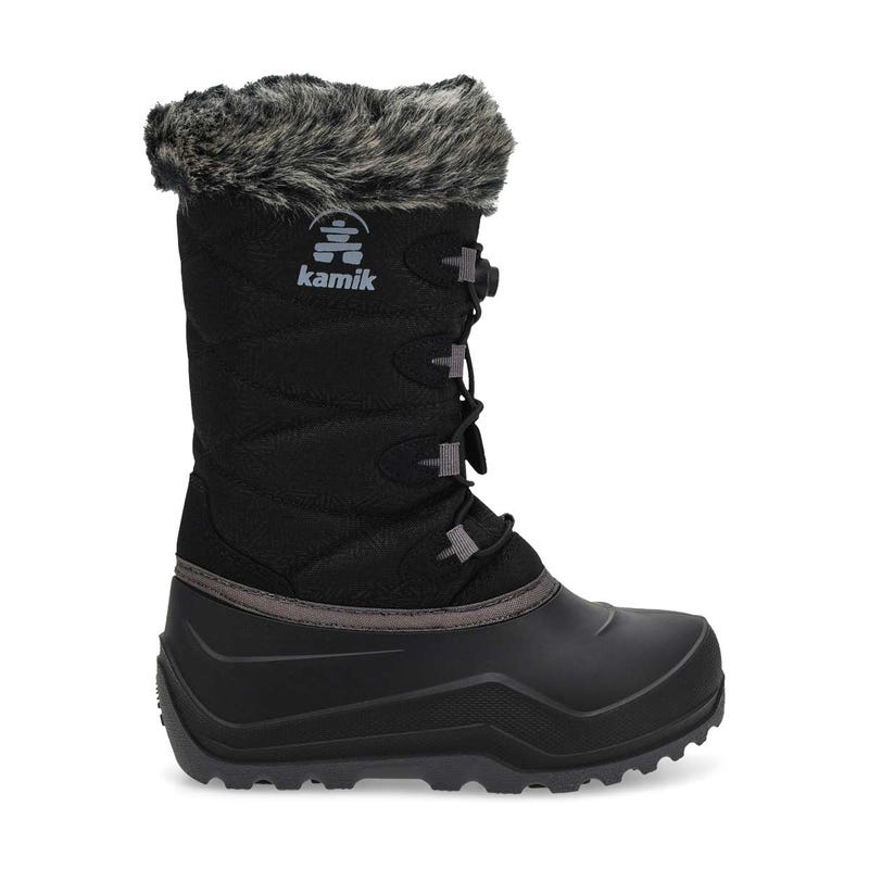 Girls' Snowangel Waterproof Winter Boot - Black
