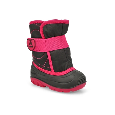 Inf-g Snowbug 3 Waterproof Winter Boot - Black/Magenta