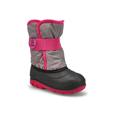 Botte hiver imp Snowbug3, grs/rse, bébéF