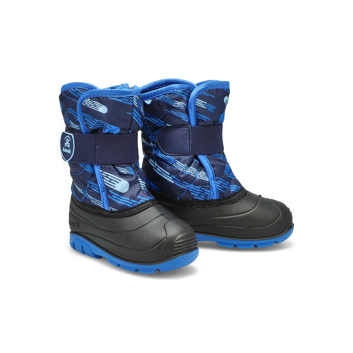 Botte d'hiver imperméable Snowbug4, marine, bébés