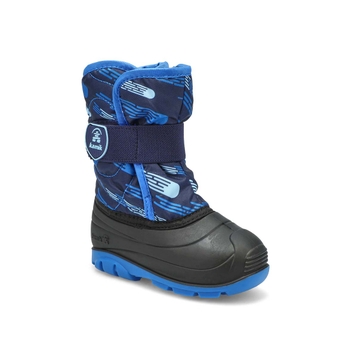 Botte d'hiver imperméable Snowbug4, marine, bébés