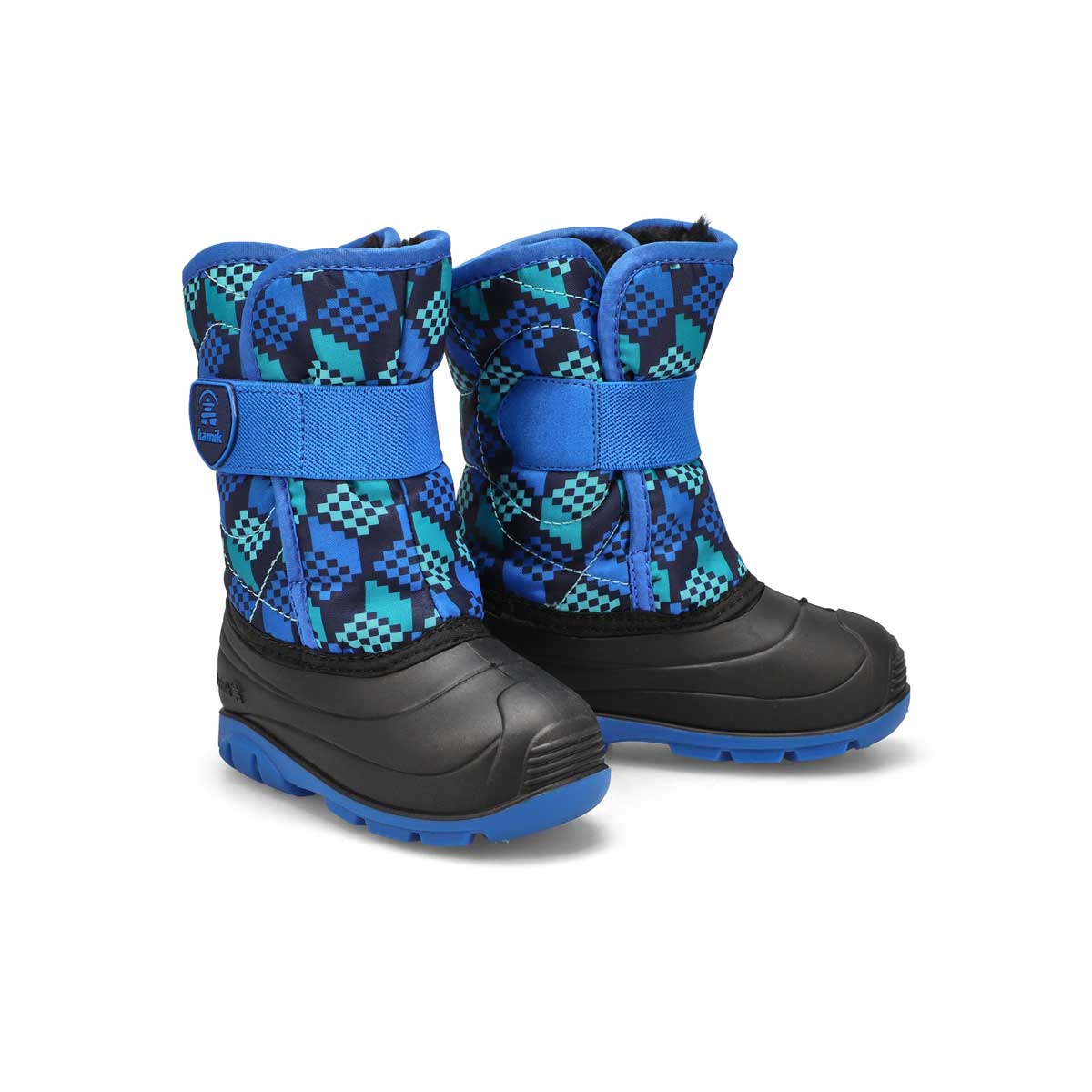 Bottes hiver imper. SNOWBUG 4, bleu, tout-petits
