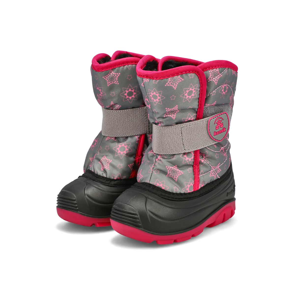 Infants Snowbug 4 Waterproof Winter Boot - Grey/Fuschia