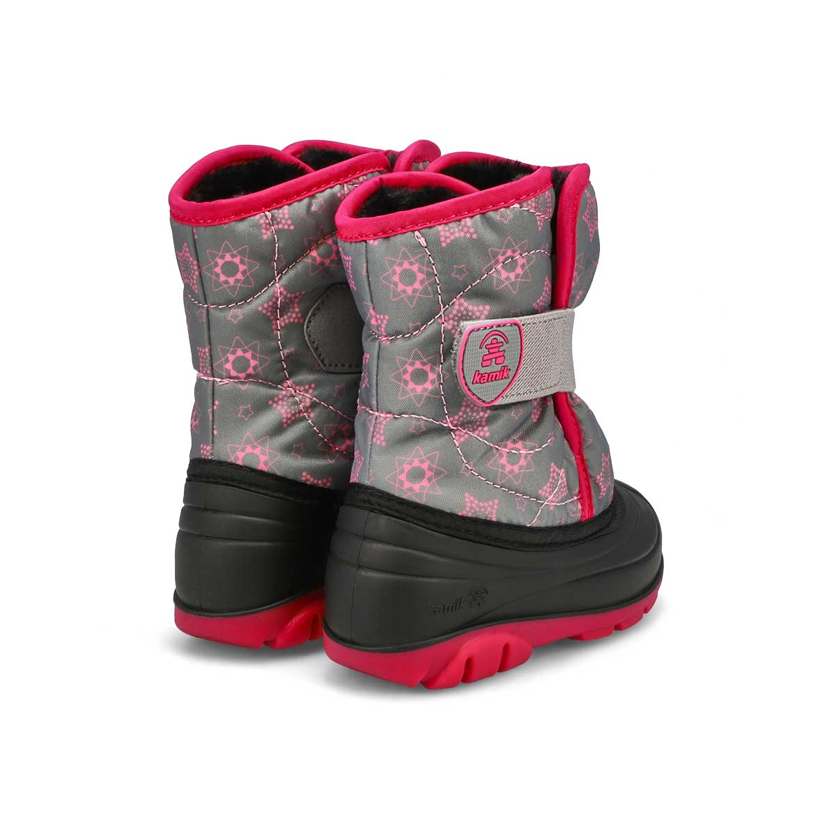 Infants Snowbug 4 Waterproof Winter Boot - Grey/Fuschia