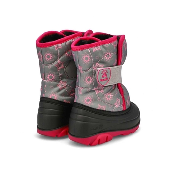 Infants Snowbug 4 Waterproof Winter Boot - Grey/Fu