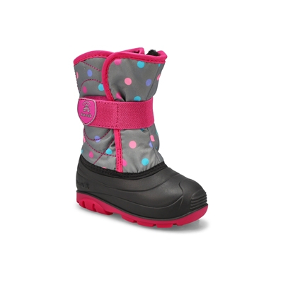 Botte hiver imp Snowbug4, grs/rose, bébé