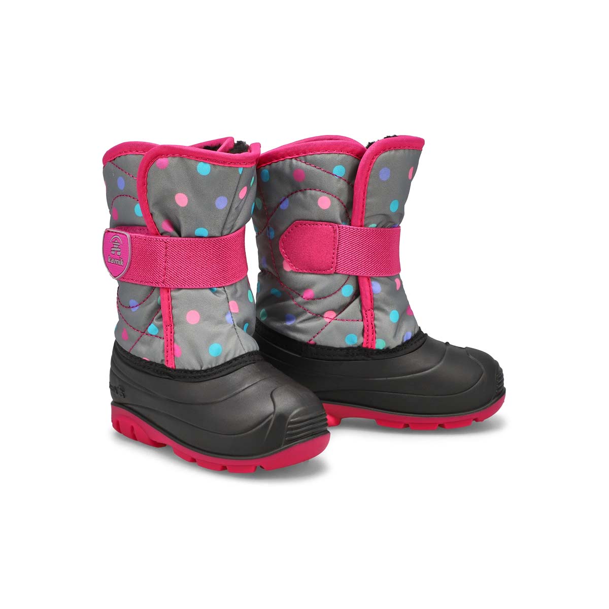 Infants' Snowbug 4 Waterproof Winter Boot - Grey/Pink