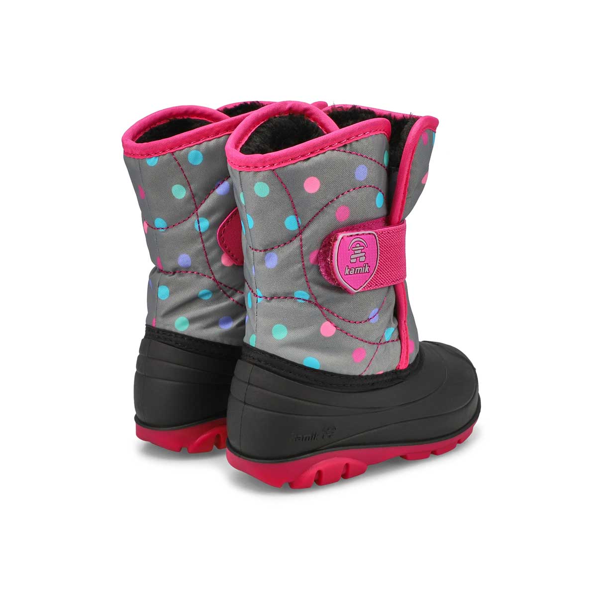 Infants' Snowbug 4 Waterproof Winter Boot - Grey/Pink