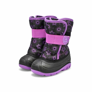 Infants' SNOWBUG 4 purple waterproof winter boots