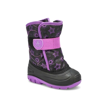 Infants' SNOWBUG 4 purple waterproof winter boots