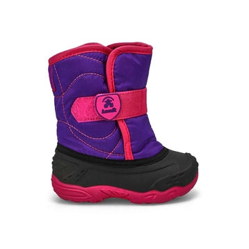 Botte d'hiver imperméable SNOWBUG 5, violet/magent
