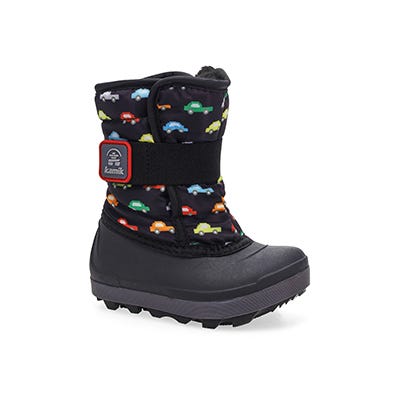 Infs Snowbug 7 Print Waterproof Winter Boot - Black