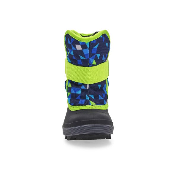 Infants'  Snowbug 7 Print Waterproof Winter Boot - Navy/Lime