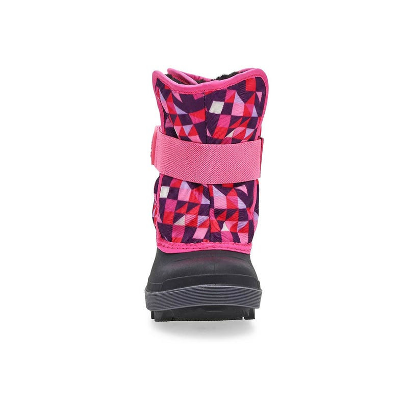 Infants'  Snowbug 7 Print Waterproof Winter Boot - Pink/Purple