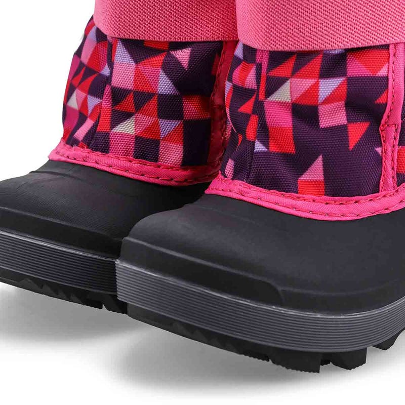 Infants'  Snowbug 7 Print Waterproof Winter Boot - Pink/Purple