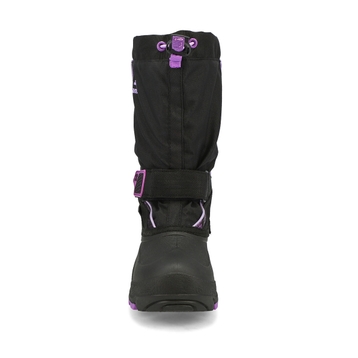 Girls' Snowfall P Waterproof Boot - Black Purple