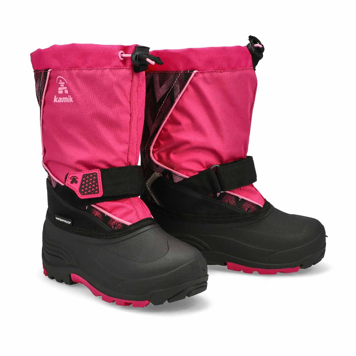 Girls' Snowfall P Waterproof Winter Boot - Magenta