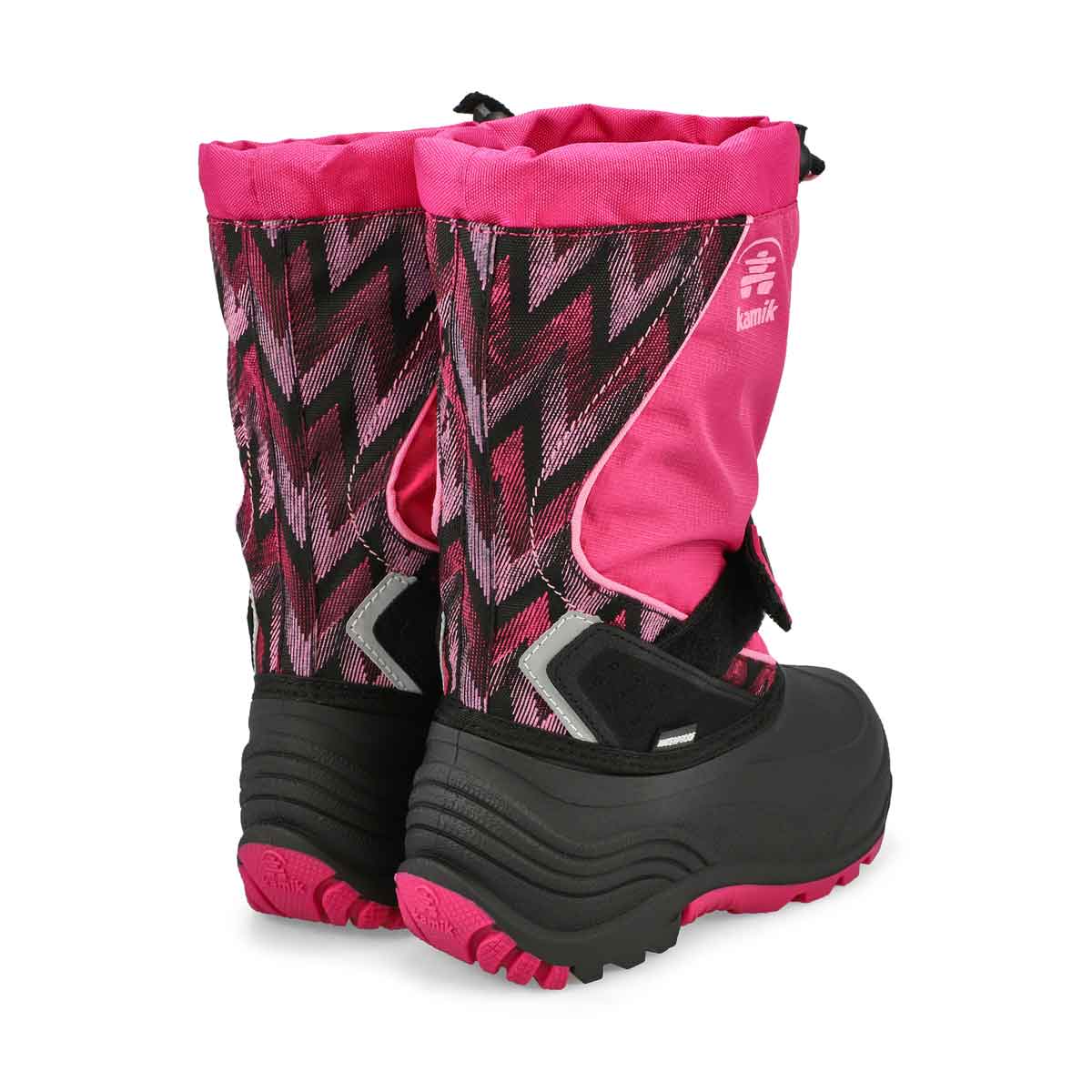 Girls' Snowfall P Waterproof Winter Boot - Magenta