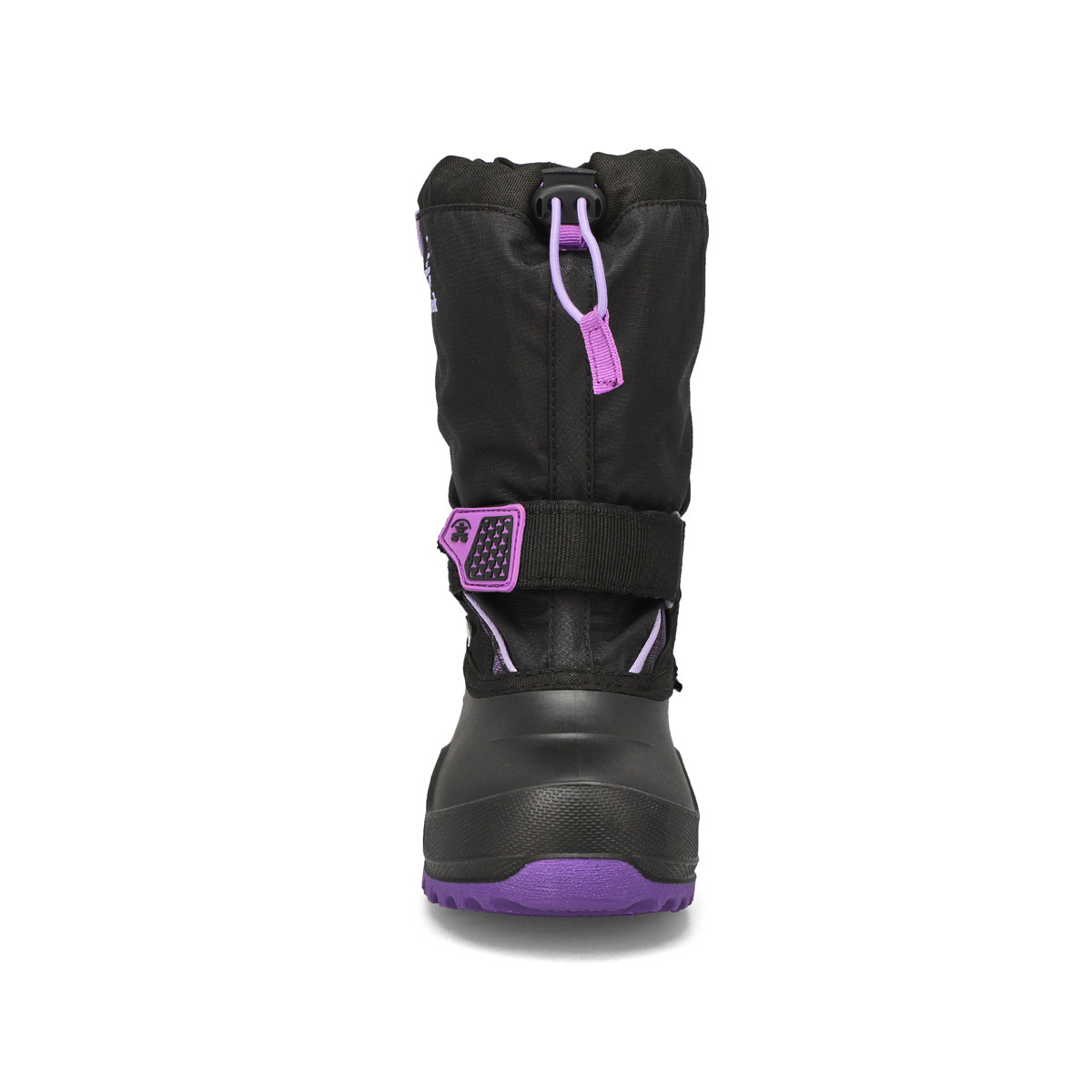 Botte d'hiver imperméable SNOWFALL P2, noir/violet, filles