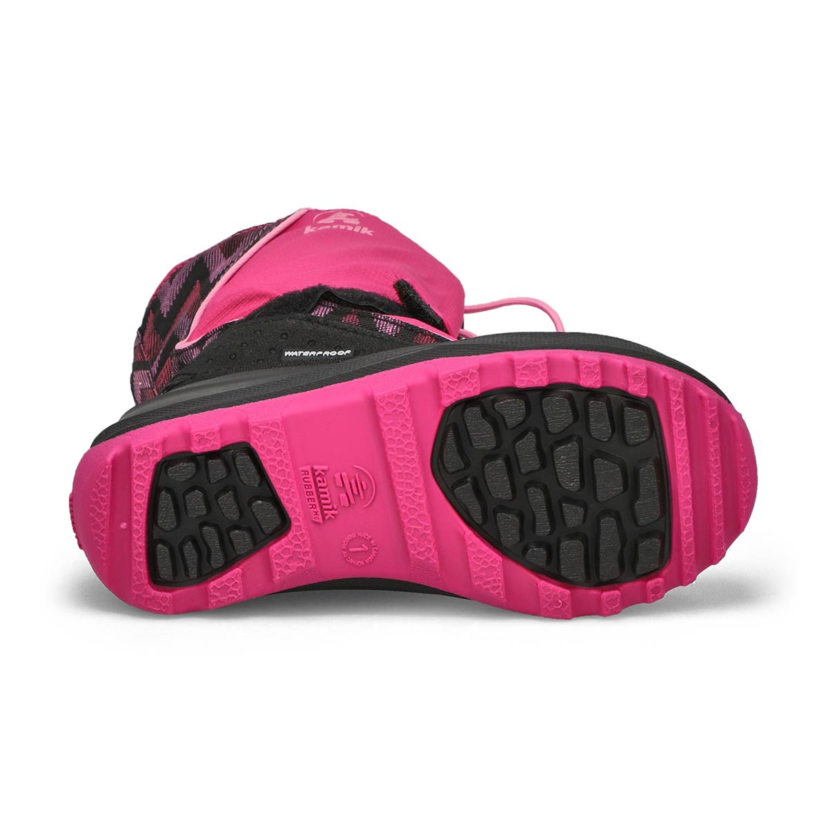 Botte d'hiver imperméable SNOWFALL P2, magenta, filles