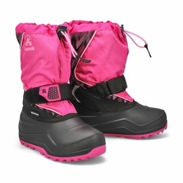 Girls' Snowfall P 2 Waterproof Winter Boot - Magen