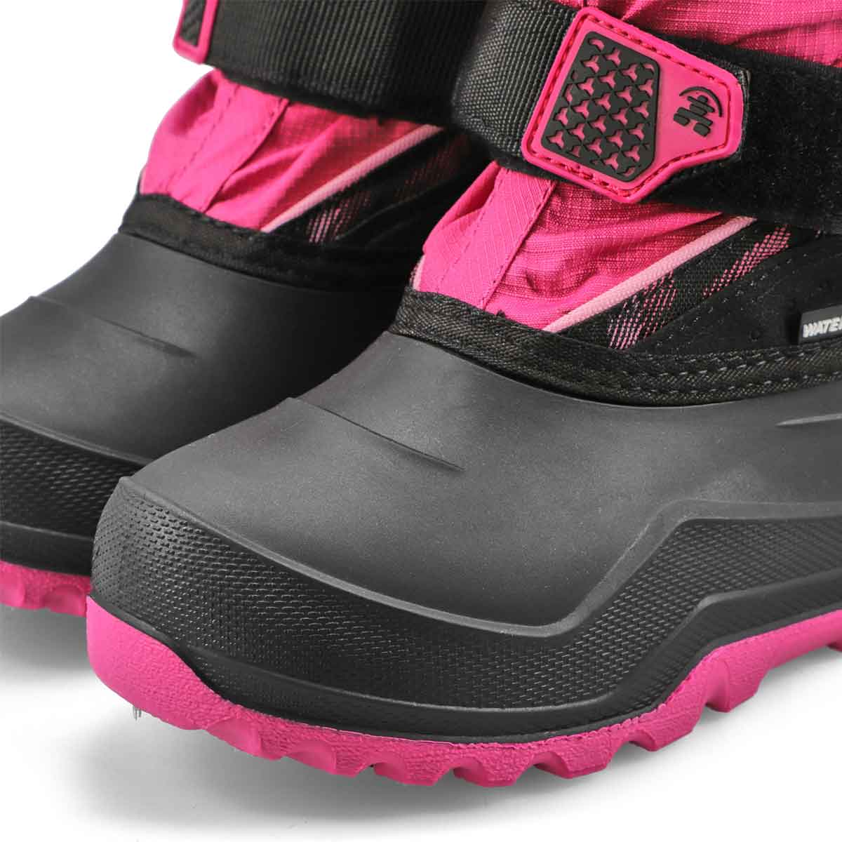 Botte d'hiver imp. SNOWFALL P2, magenta, filles