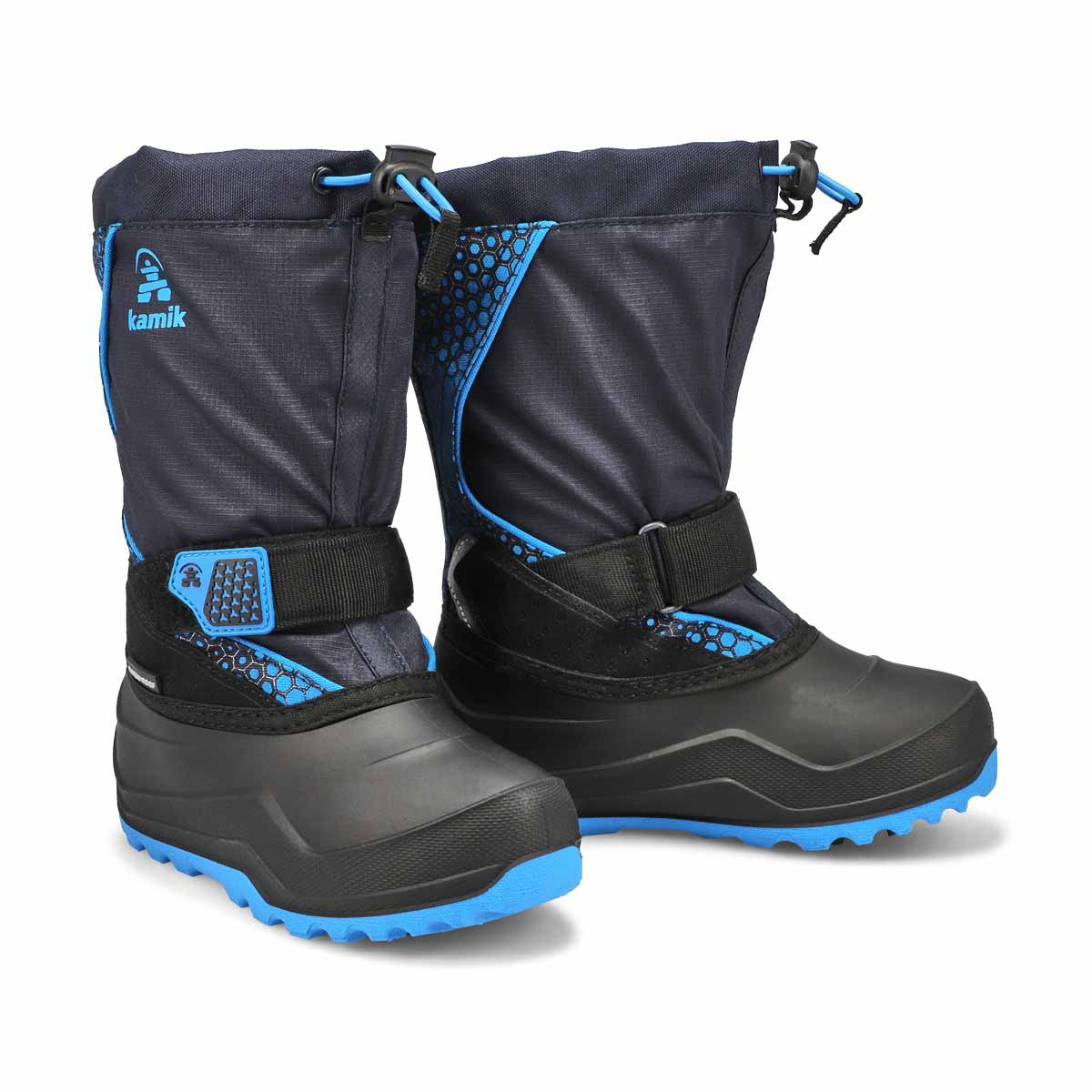 Boys' Snowfall P 2 Waterproof Winter Boot - Navy