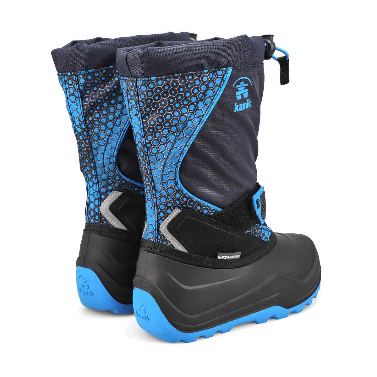 Botte d'hiver imperméable SNOWFALL P 2, marine, garçons