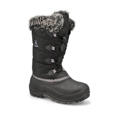 Grls Snowgypsy 3 Wtpf Winter Boot-Black
