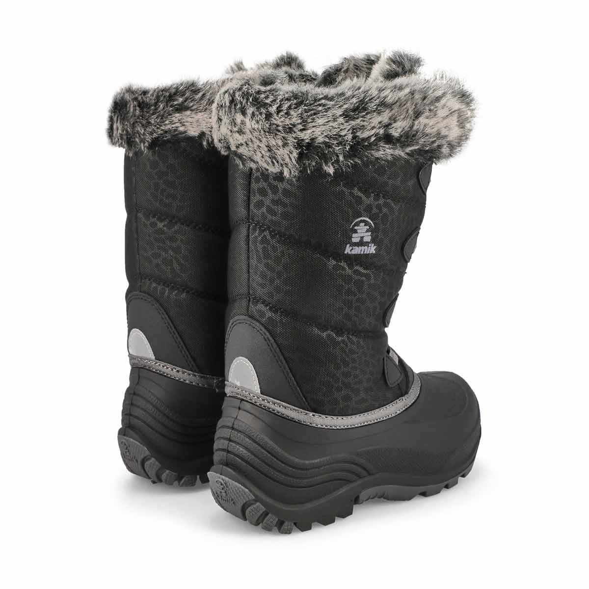 Bottes d'hiver SNOWGYPSY 3 imperm. noires, filles